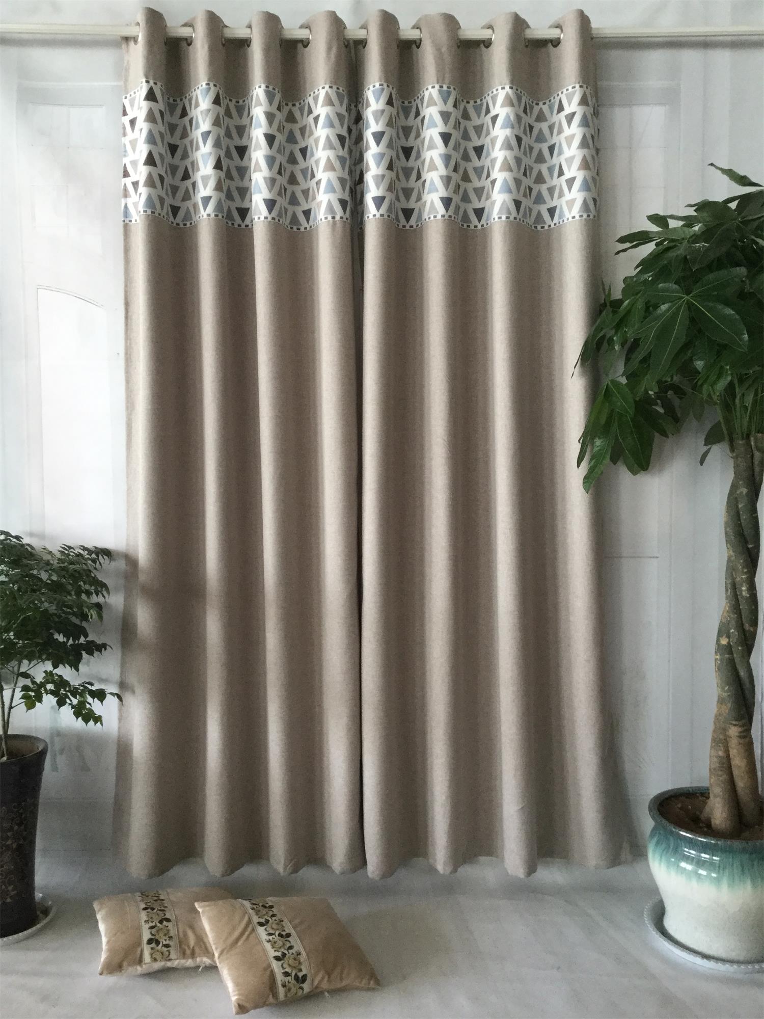 Polyester Splice window Curtain from manufacturer