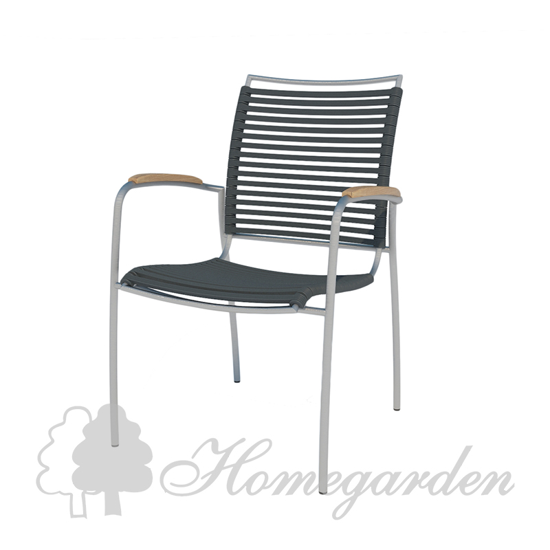 Klick stainless steel dining chair