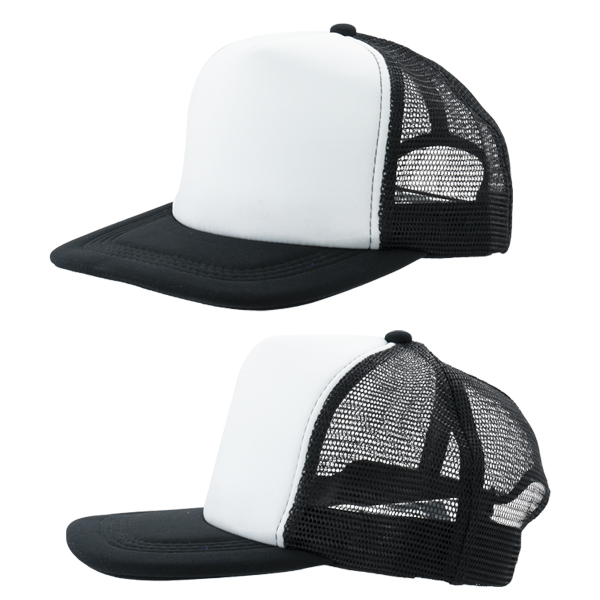 Sublimation Flat Bill Snapback Mesh Caps Enjoy baseball a