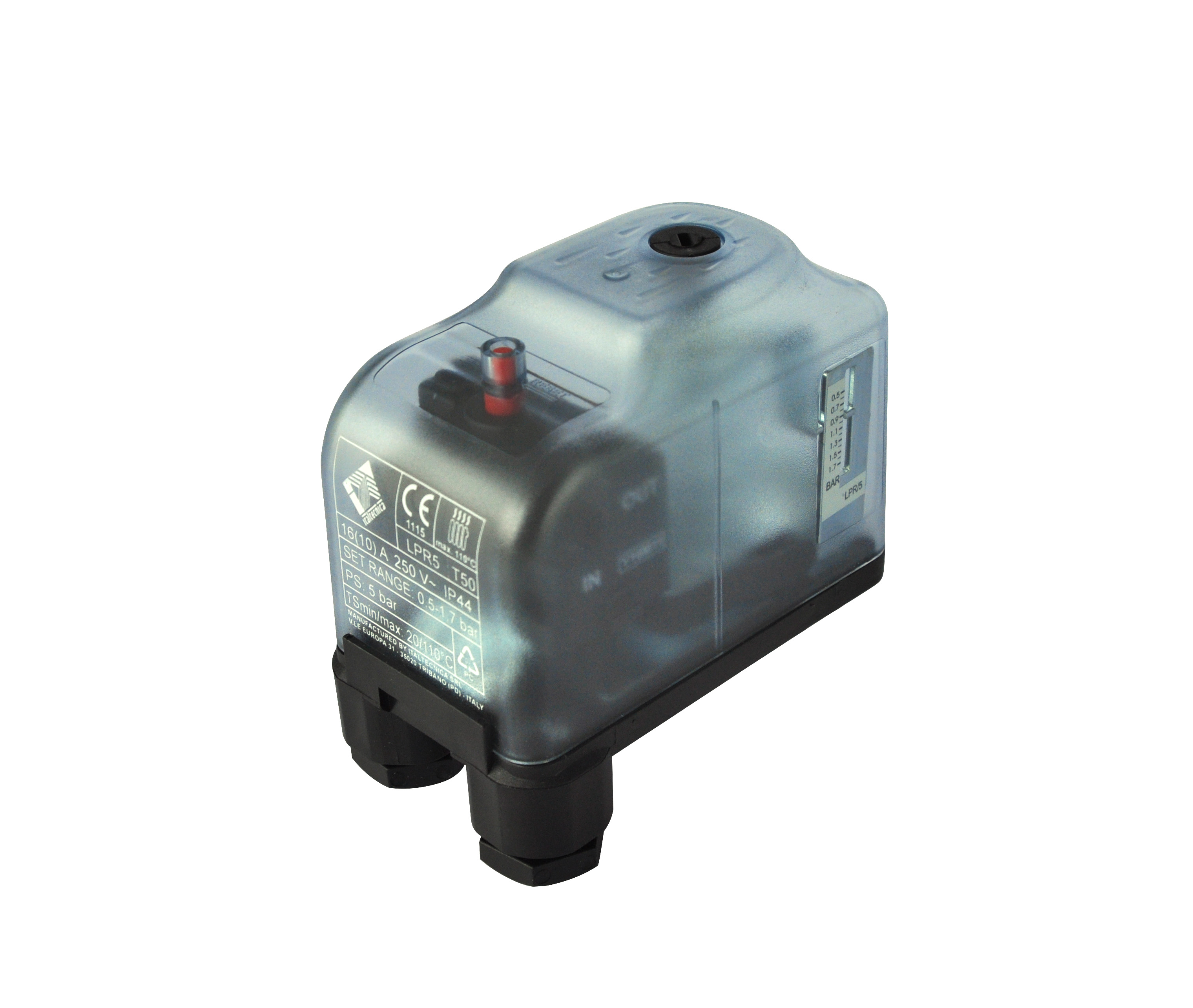 Minimum And Maximum Pressure Switch With Mnaual Reset For Heating System