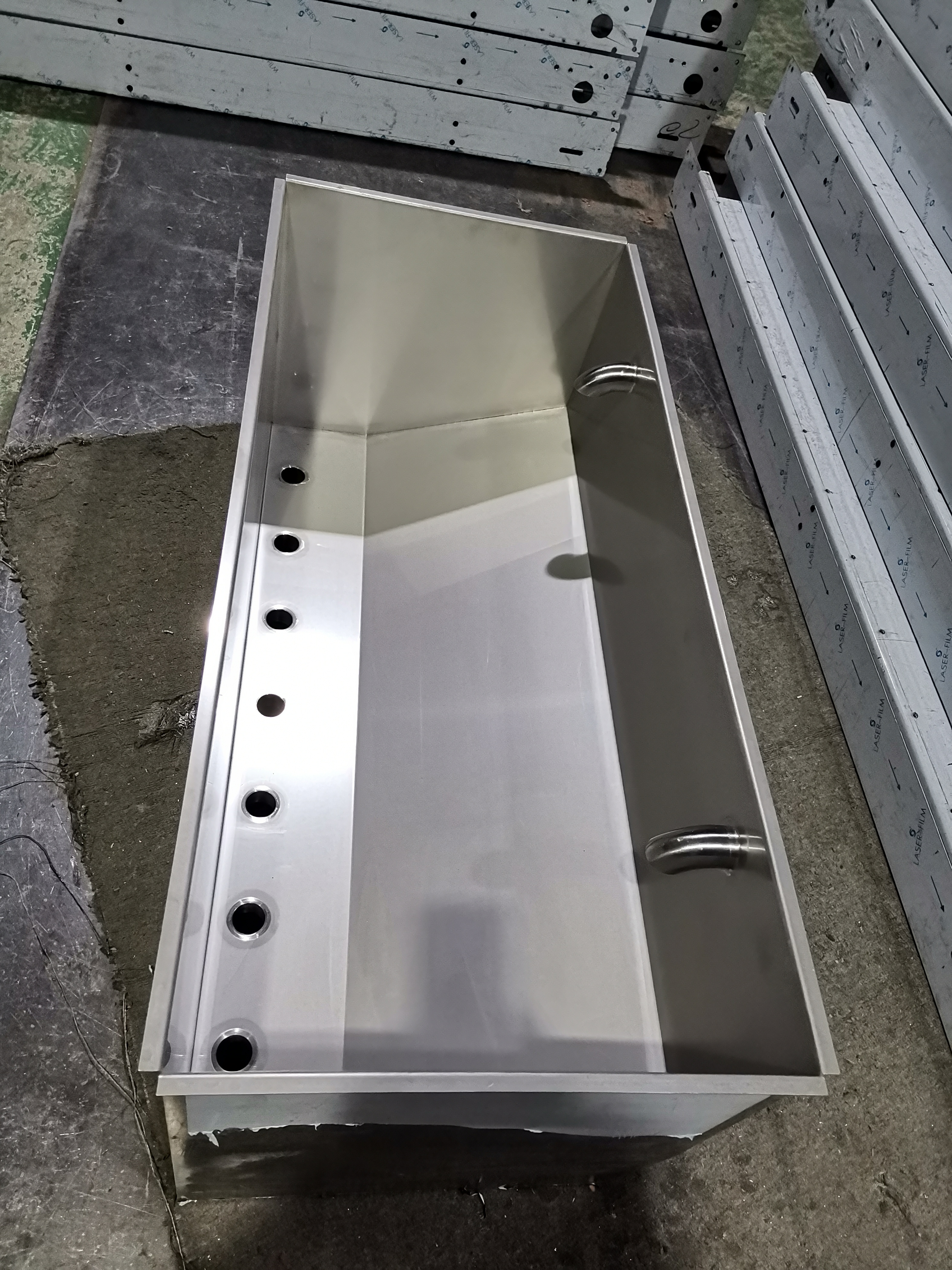Stainless steel Sheet metal works