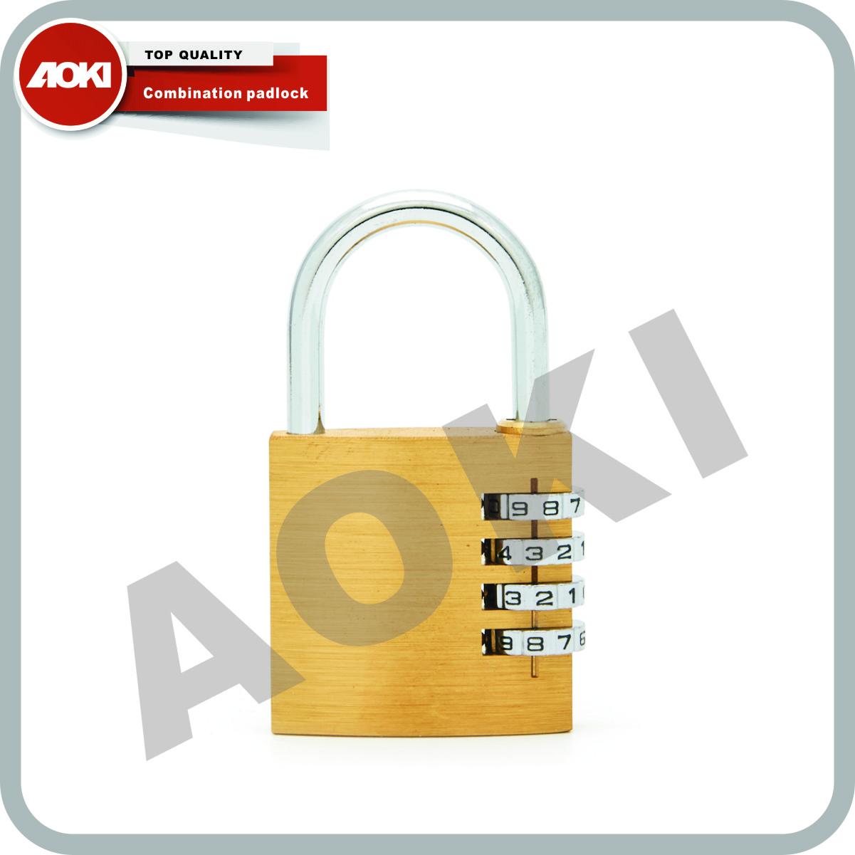 Combination padlock