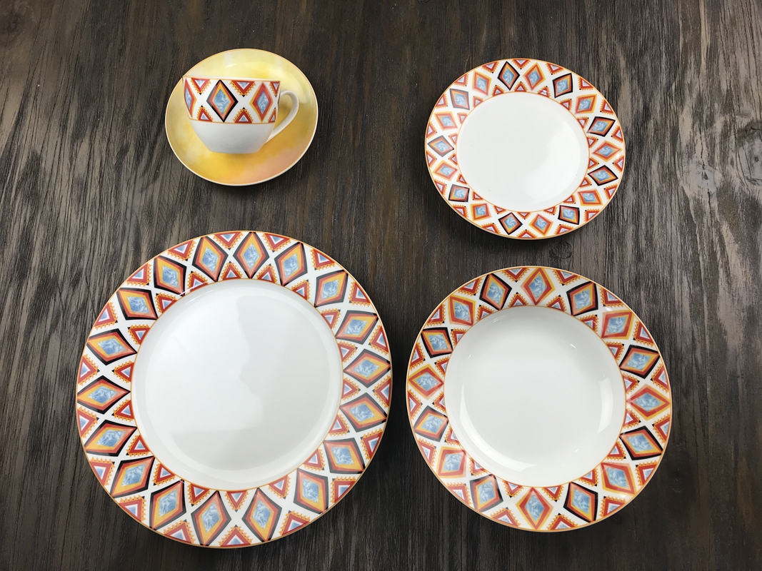 New Bone China Dinner Set