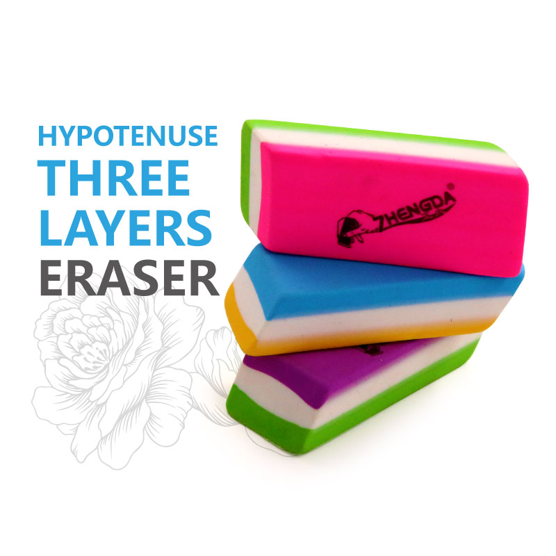 ZD-6741 multi-color wedge eraser