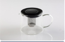 0.6L/1.0L High borosilicate glass tea pot
