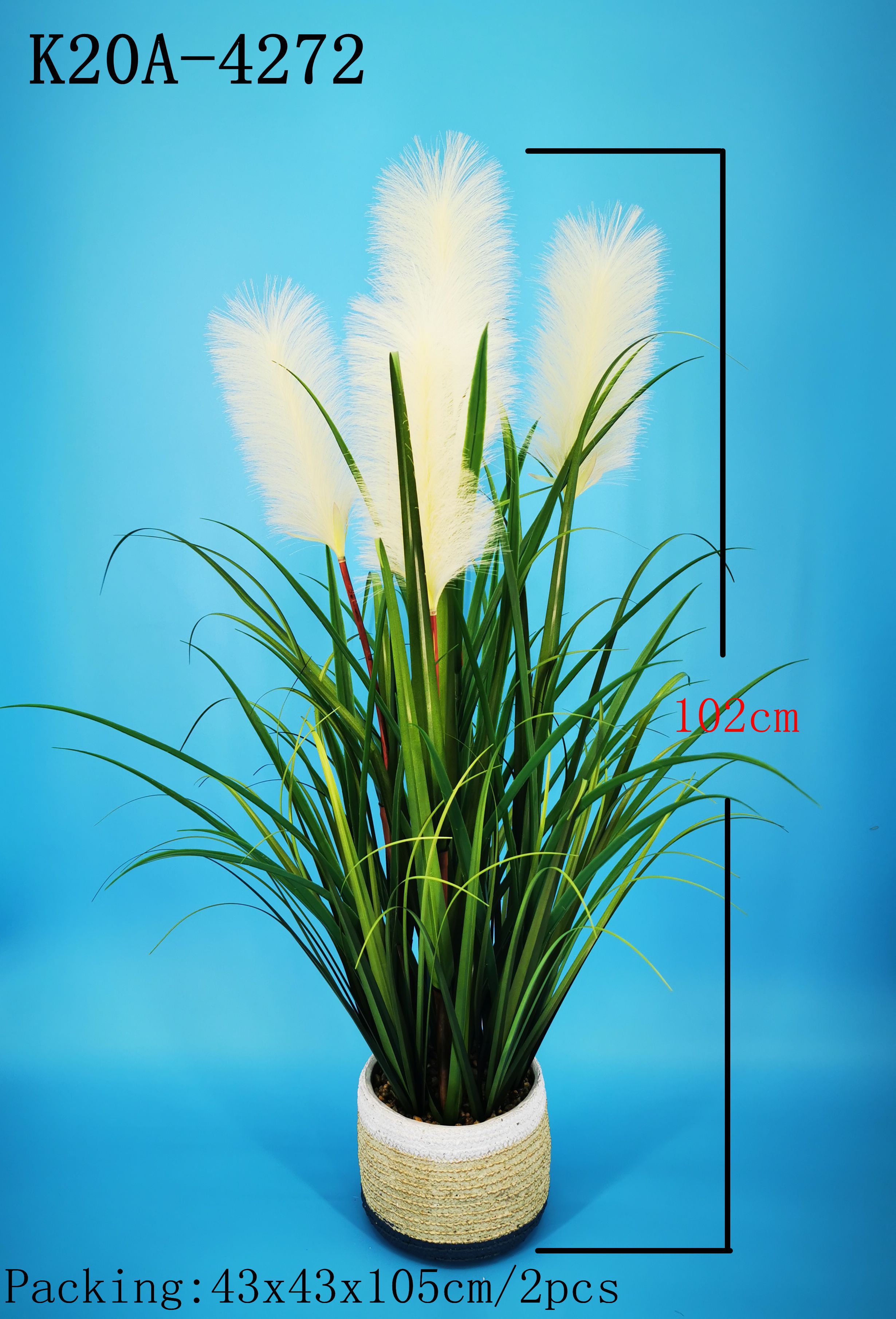 Greenery Aitificial Tropical Potted Plants / Flowers, for Farmhouse,Home, Garden, Office,Patio,Wedding,Indoor,Outdoor Decoration & Housewarming Gift.