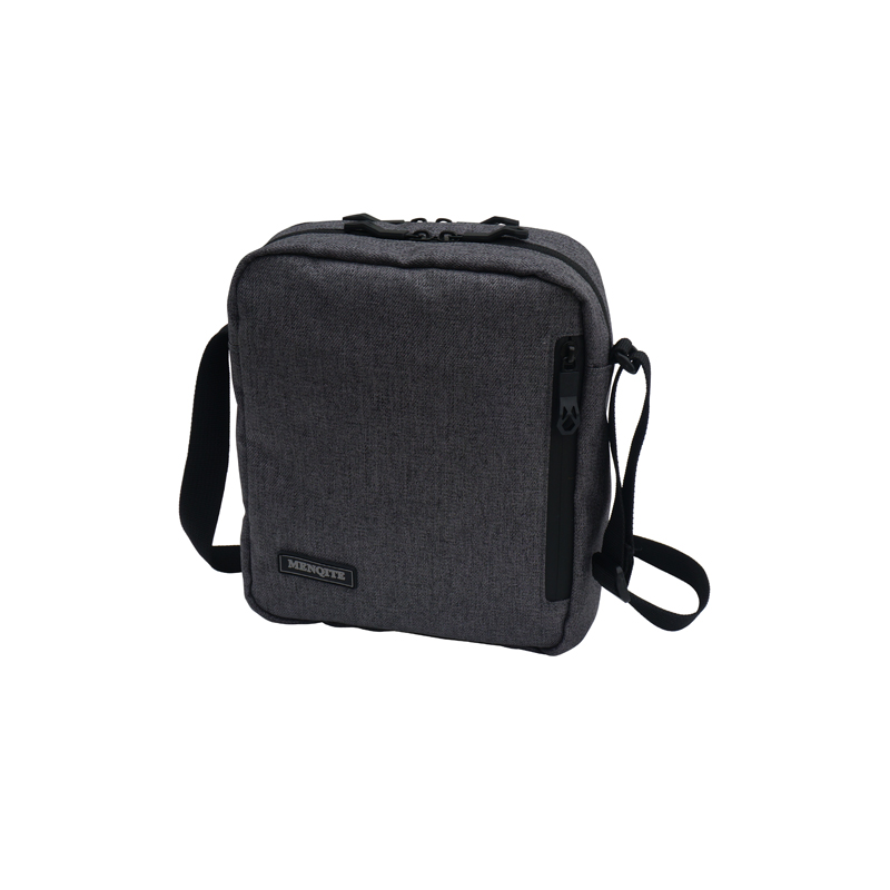 9.8" 2-tone Twill snow flake polyester Messenger Bag