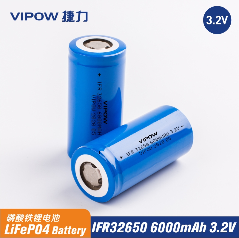 3.2V LiFePO4 32650 6000mAh
