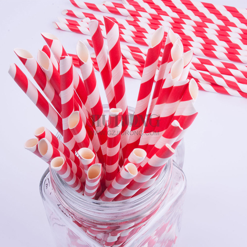 Sharp end paper straw