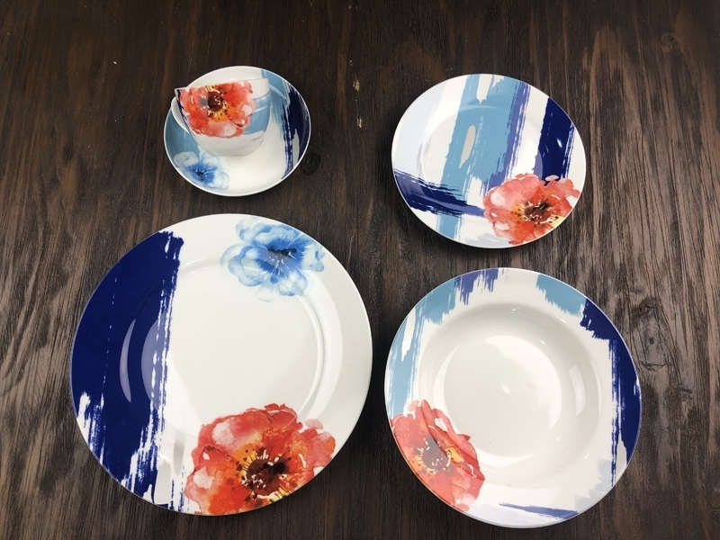 New Bone China Dinner Set