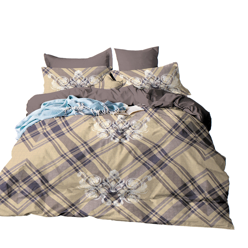 180TC Contemporary Decorating print fabric bed set