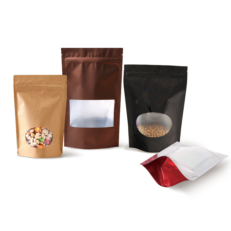 Custom Reusable Stand Up Pouch with Zipper