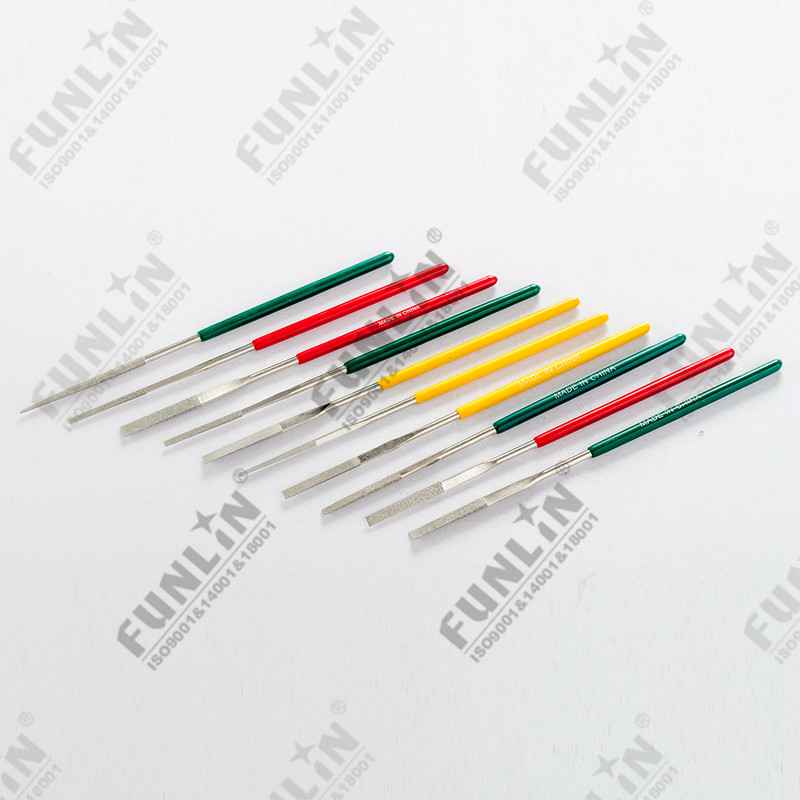 Electroplated diamond file