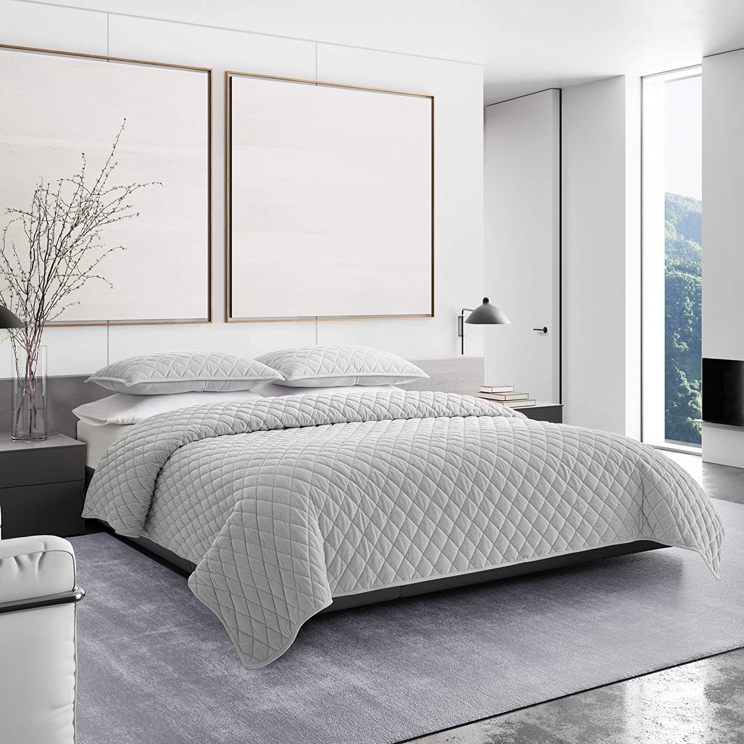 Vera Wang 280gsm Velvet Quilting Blanket Sets