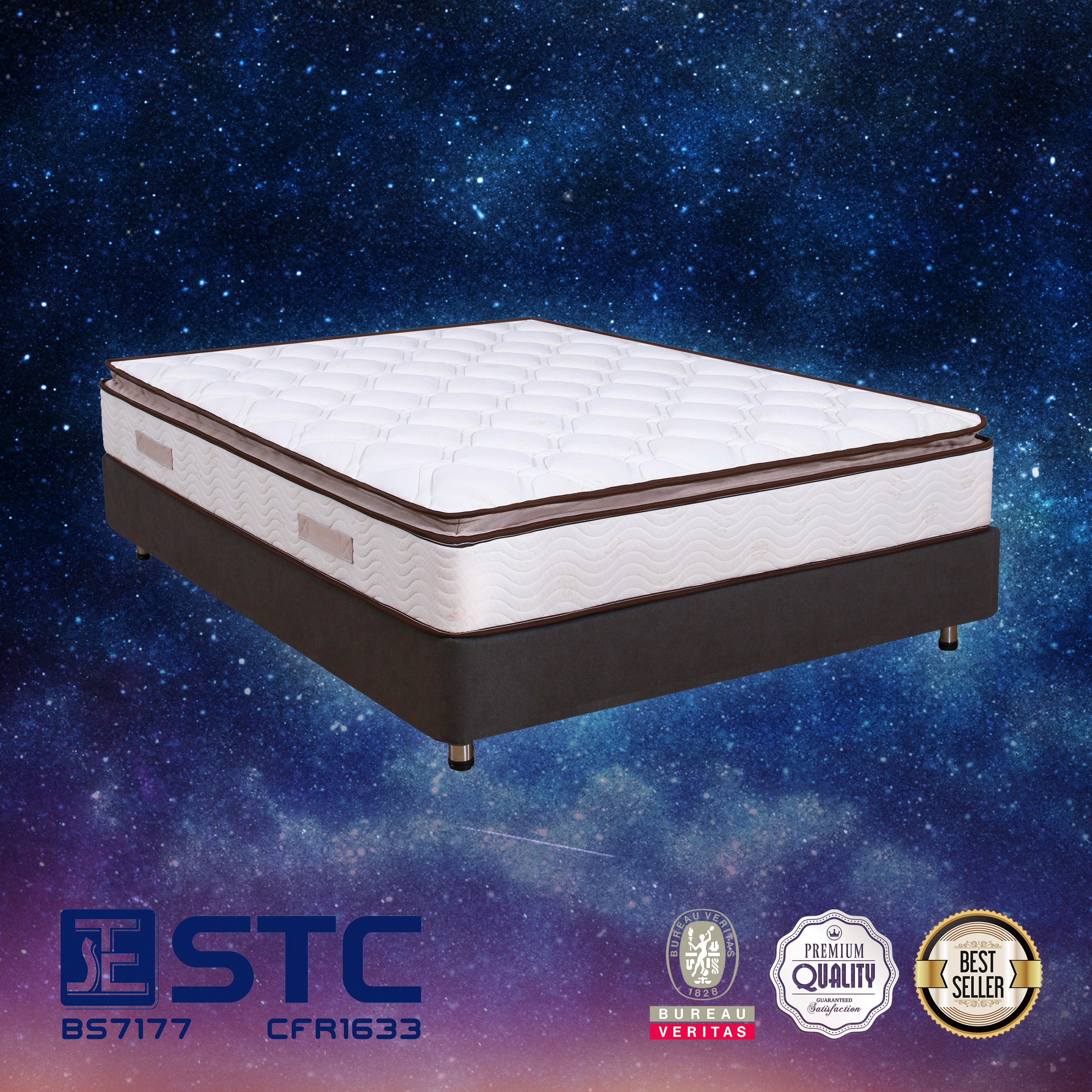 10-Inch Pillow top Innerspring Mattress