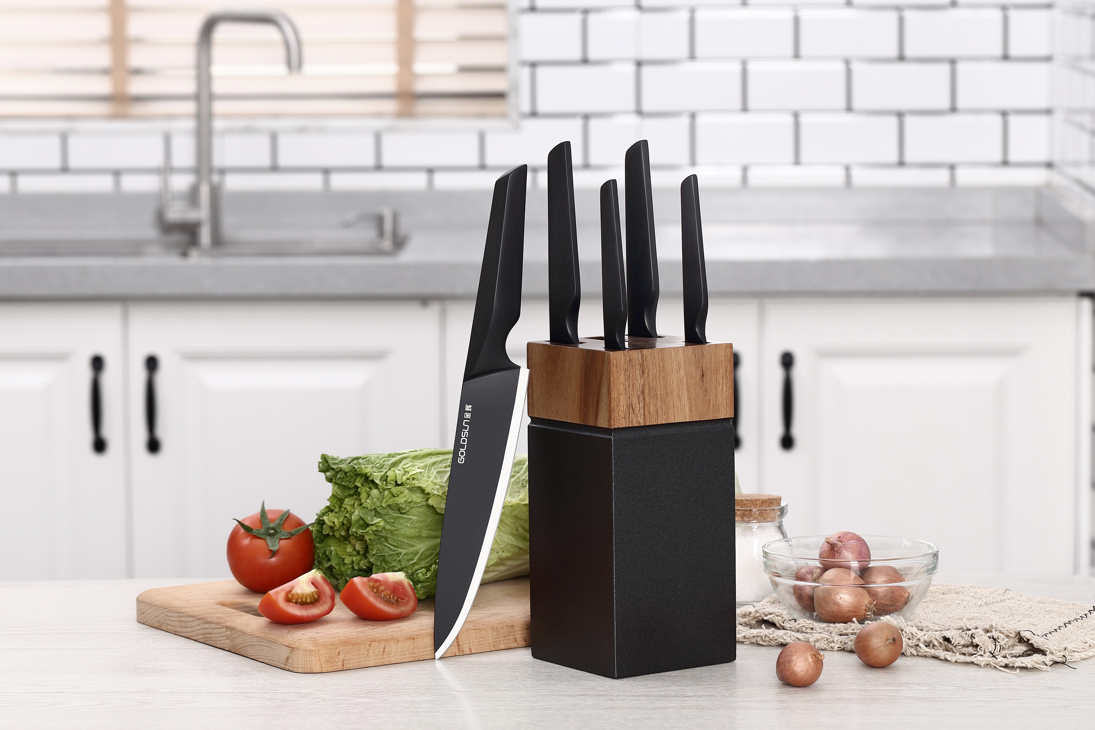 EXP-RB06 hollow handle knife 6 pcs set