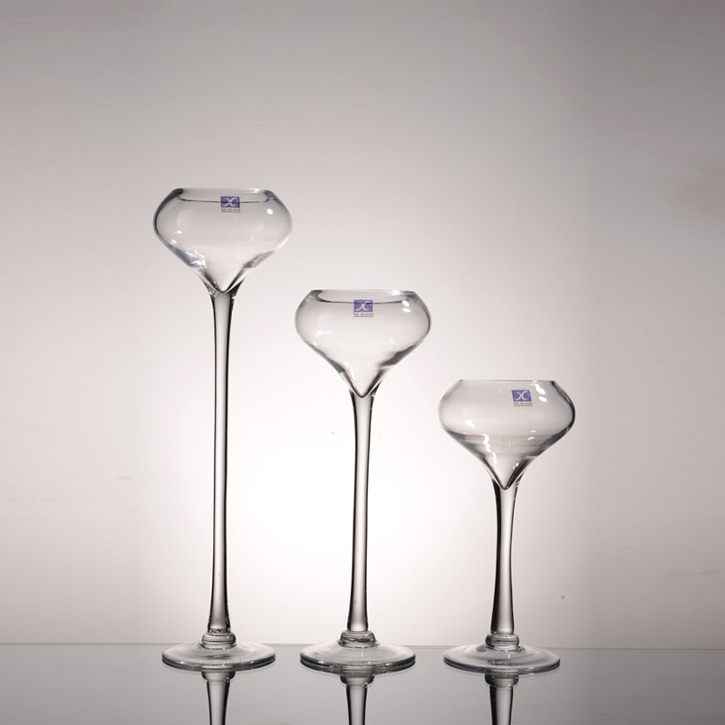 glass candle holder