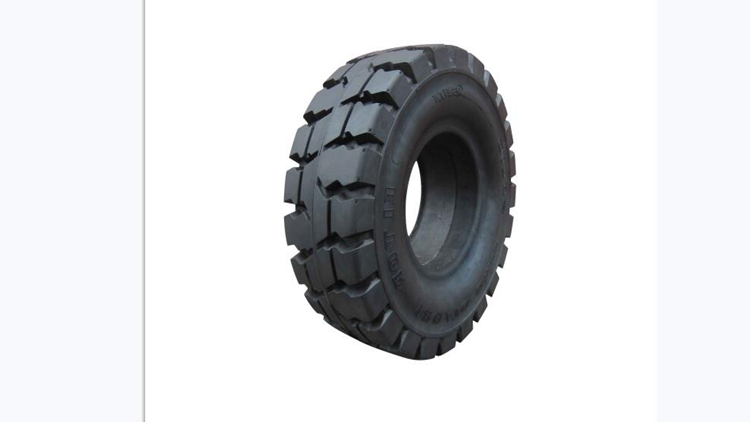 solid forklift tire