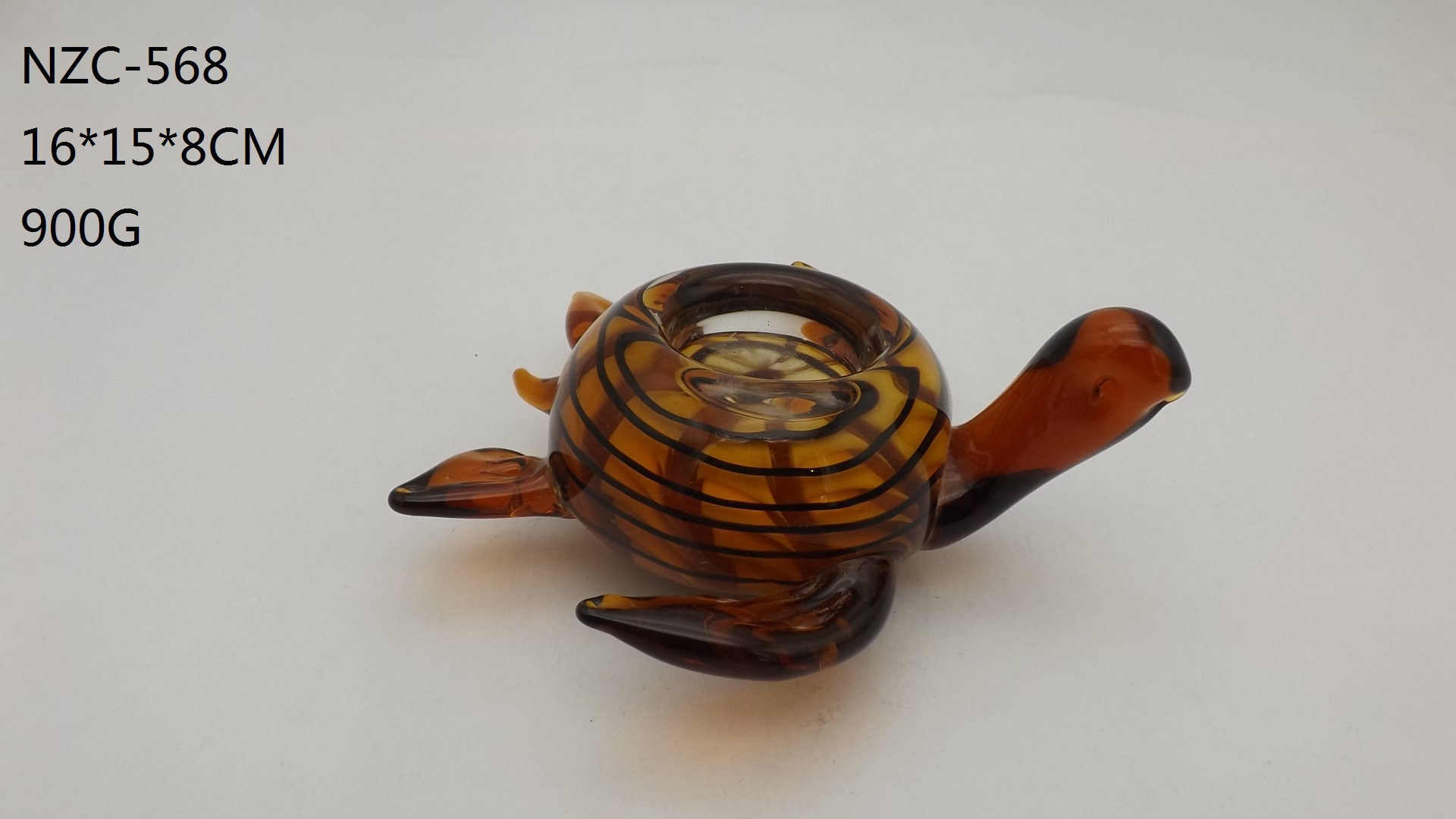 Glass Candleholder