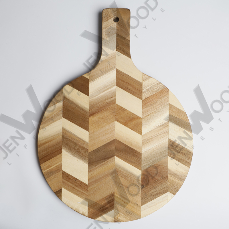 Racket design Acacia Wood Cutting Board