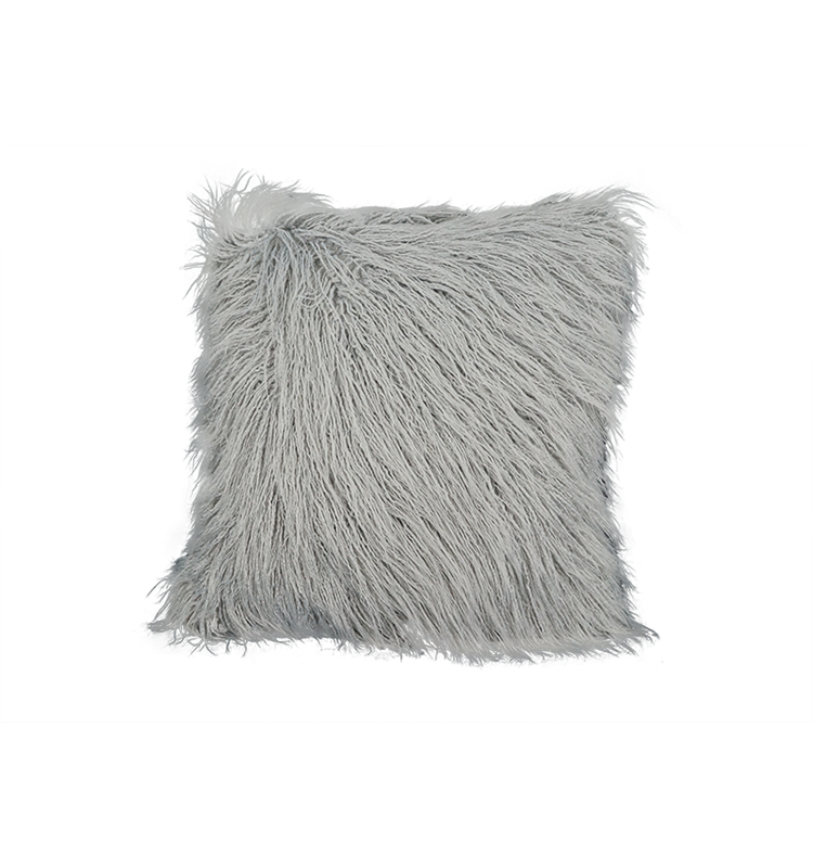 Acrylic Fur Fabric Cushion Cover