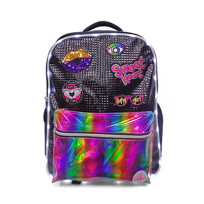Cartoon mochila escolar kids school backpack with LED