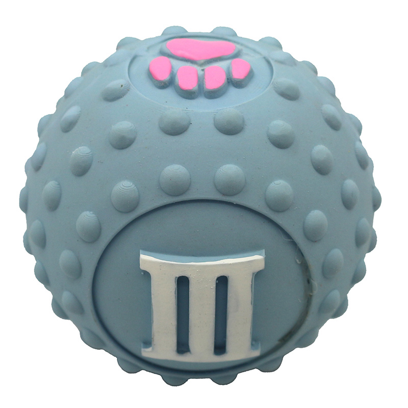 5CM Latex Roman Numeral Wave Ball