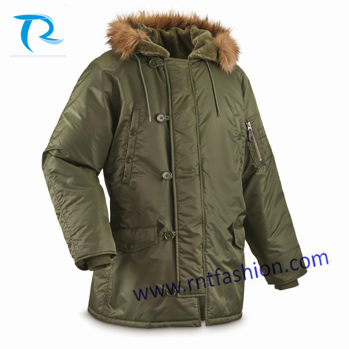 Men's Military Style N-3B Parka Outwear Hunting