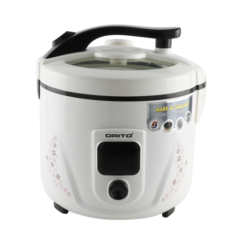 1.8L new style home appliances kitchen electric deluxe full body rice cooker visible glass lid with steamer non-stick coating inner pot