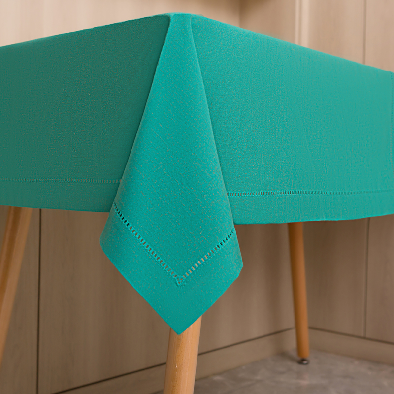 Tablecloth with drawnwork