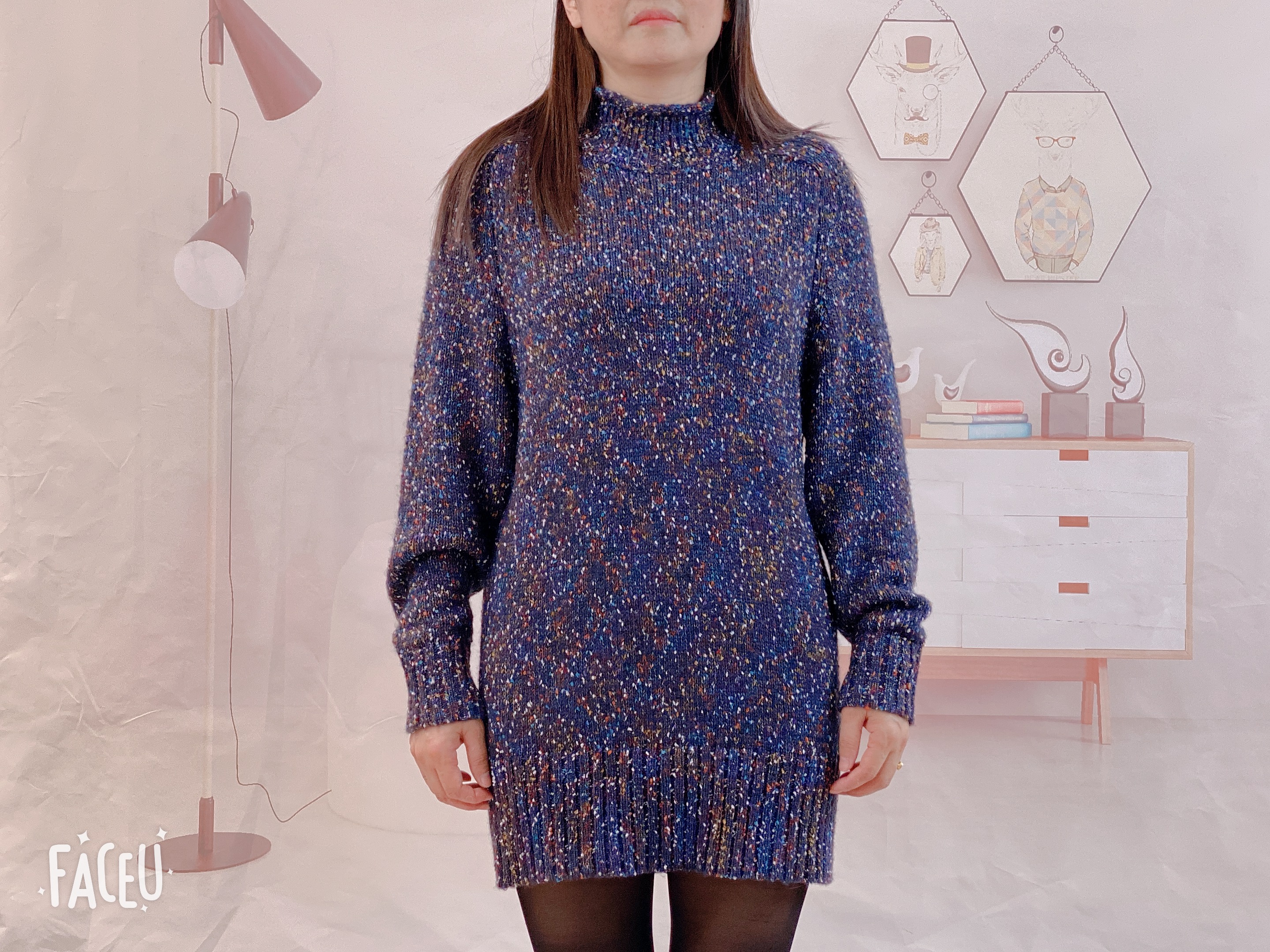 Women's high neck AW21 Sweater pullover