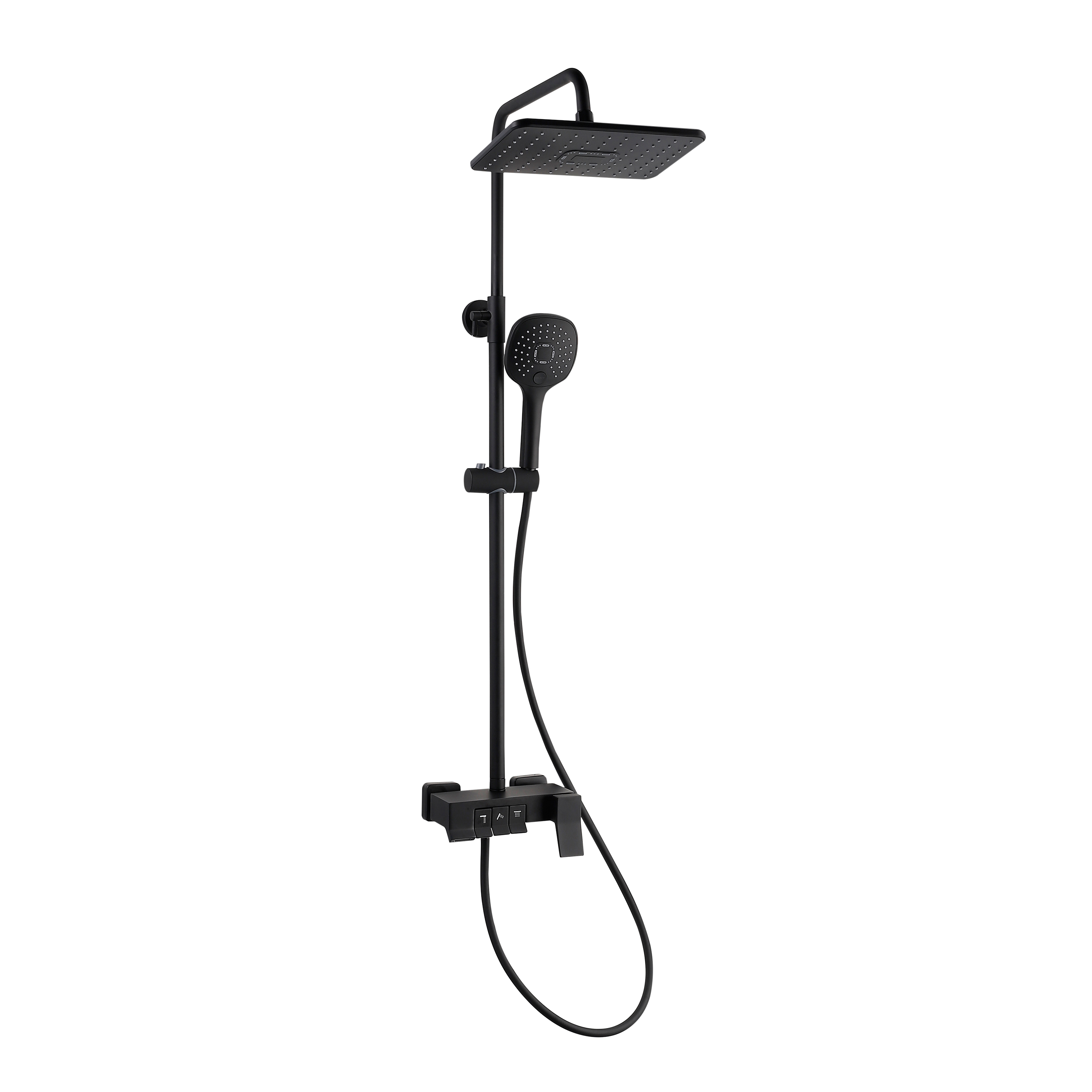 Thermostatic shower column
