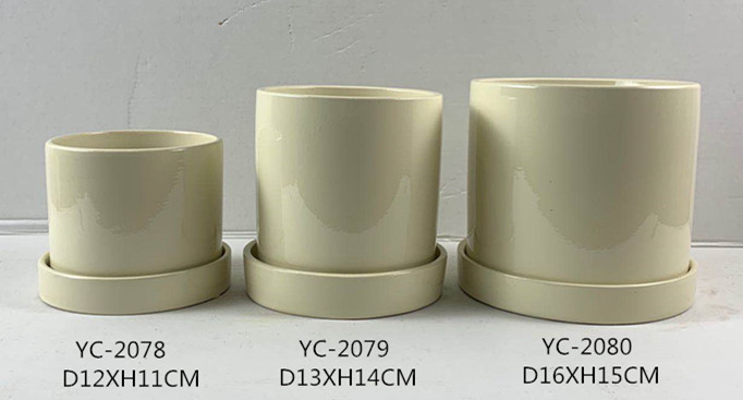 Brush pot straight