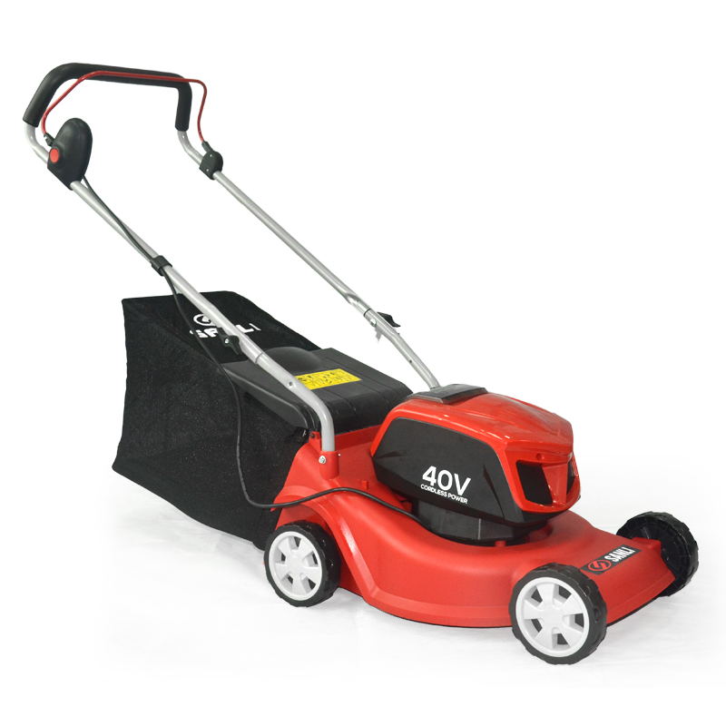Sanli Petrol Lawnmower(16inch,plastic deck,hand push)