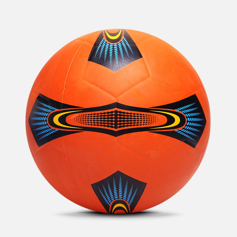 Wholesale Price custom size children rubber ball rubber soccer rubber football for promotion