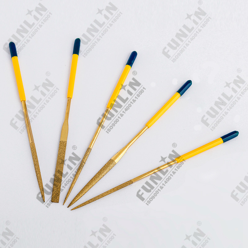 Electroplated diamond file