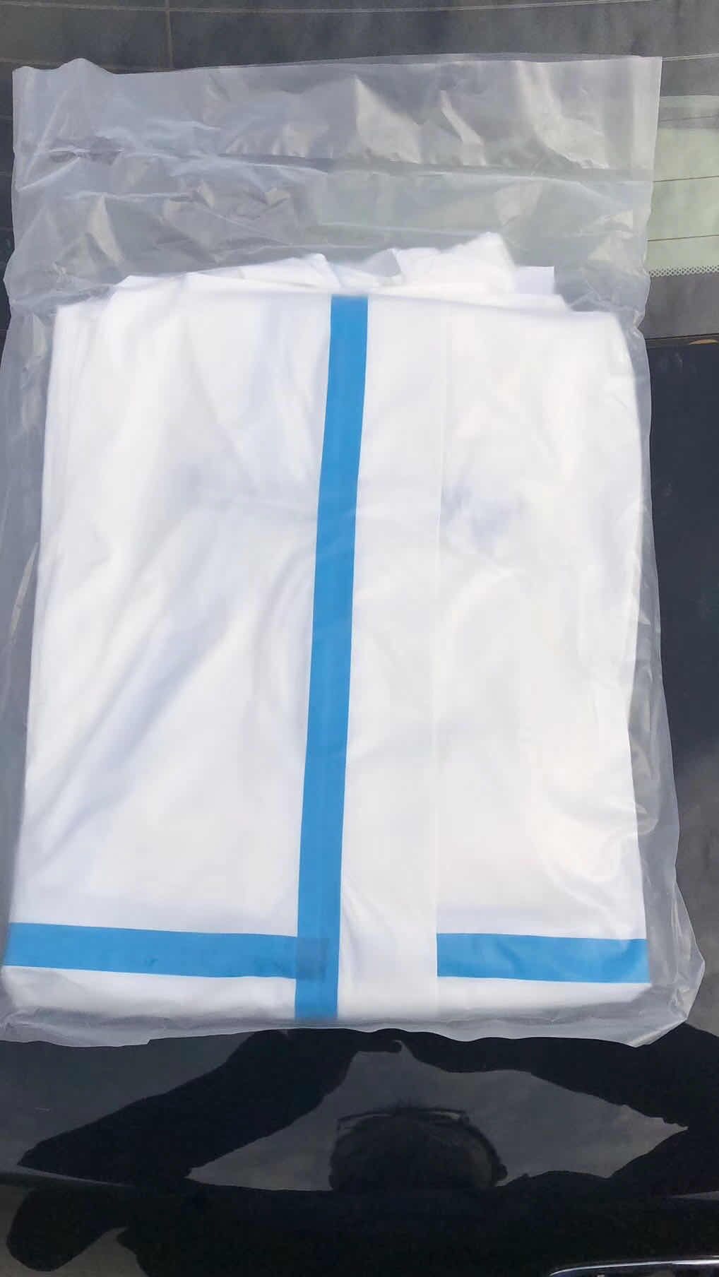 SMS antistatic bacterian protection disposable gowns Isolation gown safety clothes protective suit protective clothing with FDA and CE