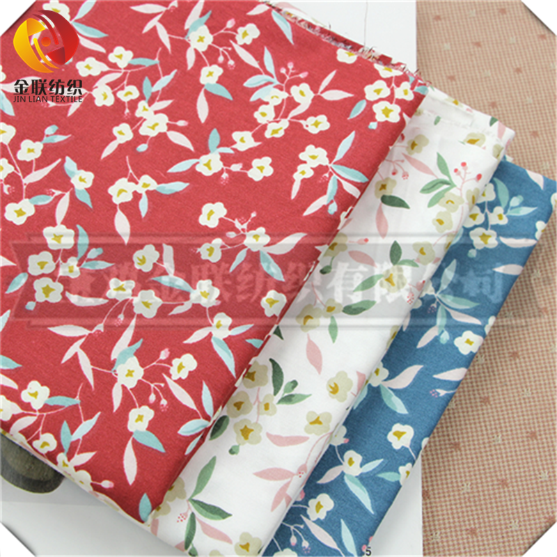TC printed shirting fabric CVC 55/45 45*45 110*76 150cm