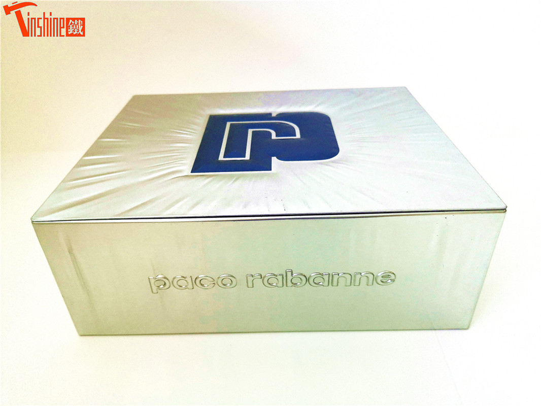 Tinbox tin can metal box, metal can , tin package Perfume cosmetic tinbox
