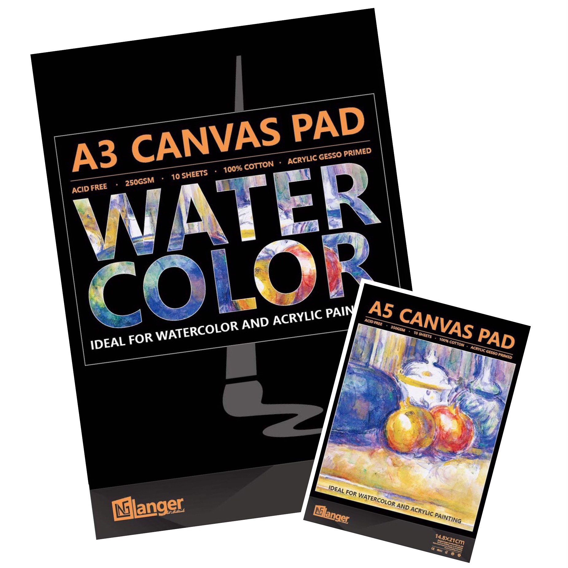 Canvas Pad for Watercolor