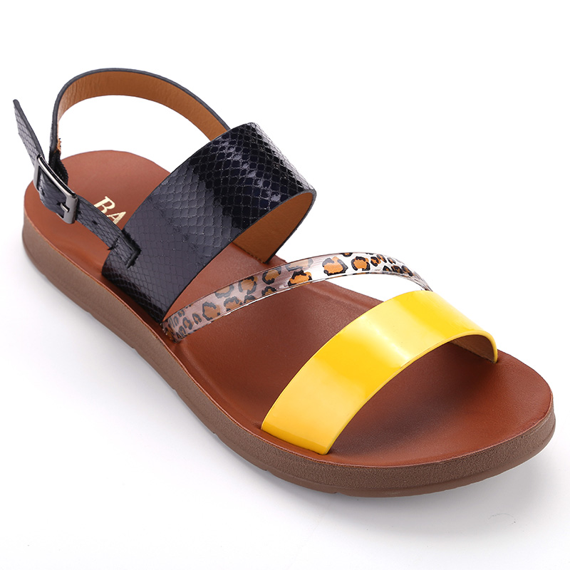 New Women sandals Flat sandals comfort injection Pu sandals Women's flat sandals