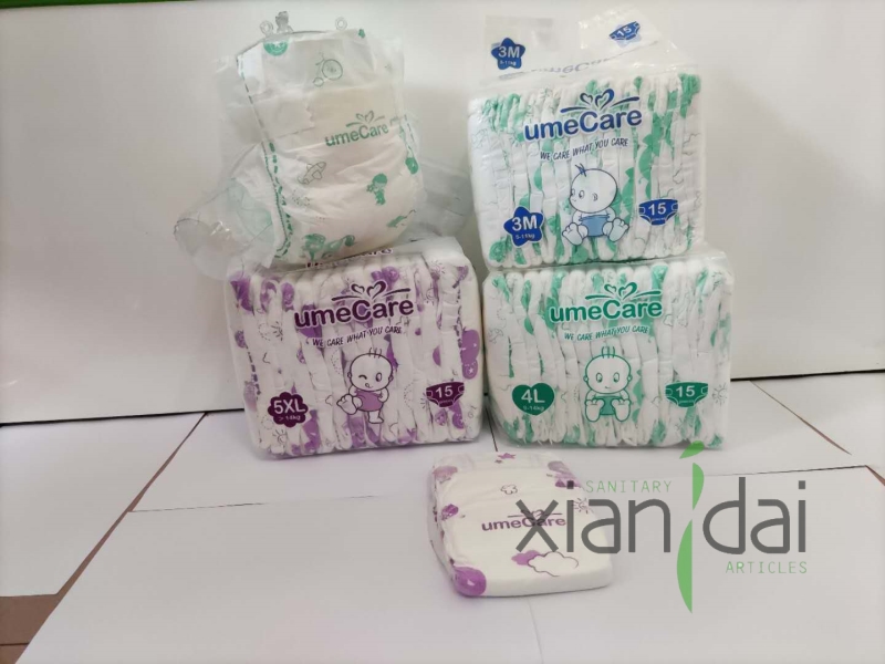 Super Absorbency Baby Diapers