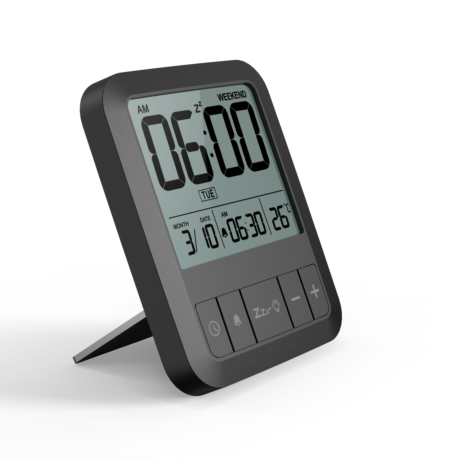 Digital Travel Alarm Clock
