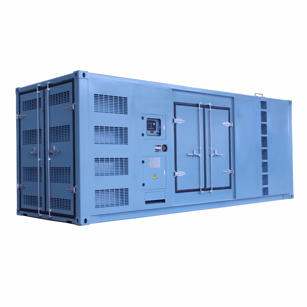 1000KVA 800KW 40HQ container diesel generator price