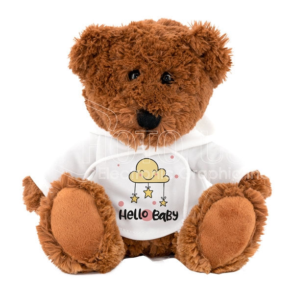 Plush Teddy Bear w/ Hoodie