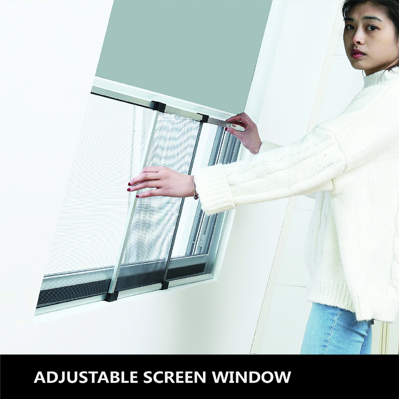 Extendable screen window/Adjustable screen window/Sliding window