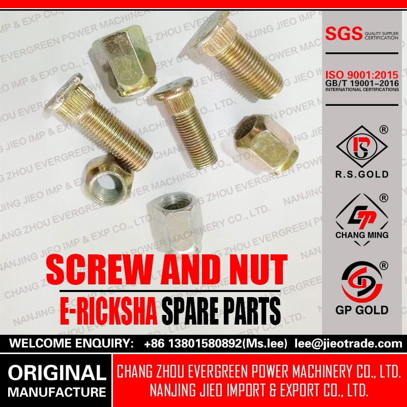 E-Rickshaw Screws And Nuts