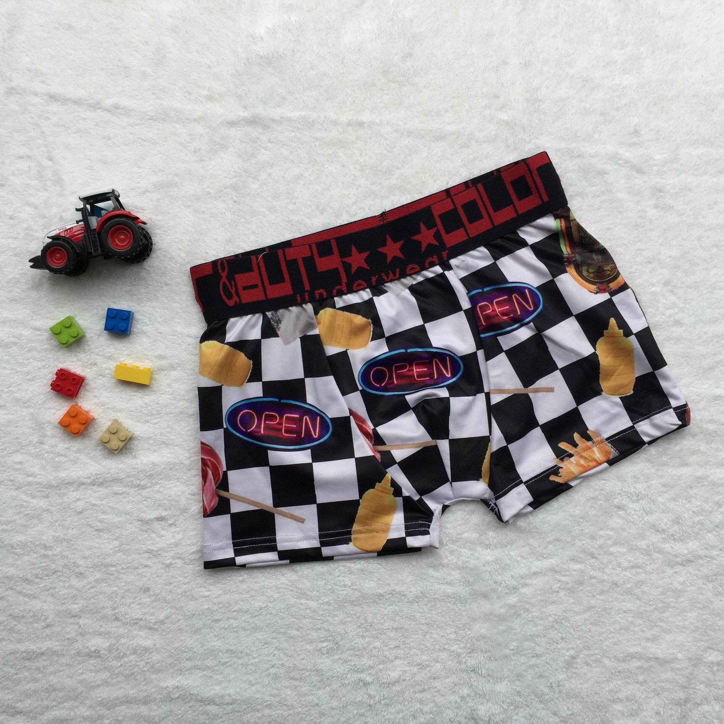 Girl Brief, Boy Boxer, Girl Underwear Set,girl Seamless Set(Top+shorty)