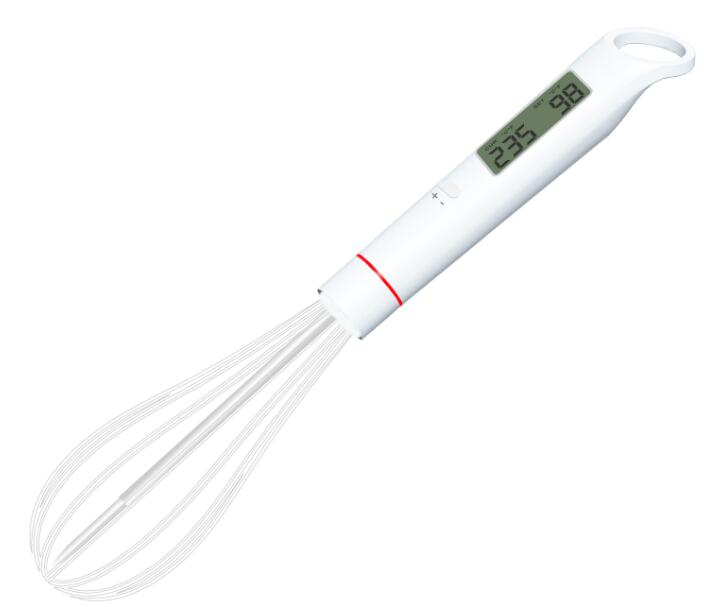 Digital thermometer with spatula