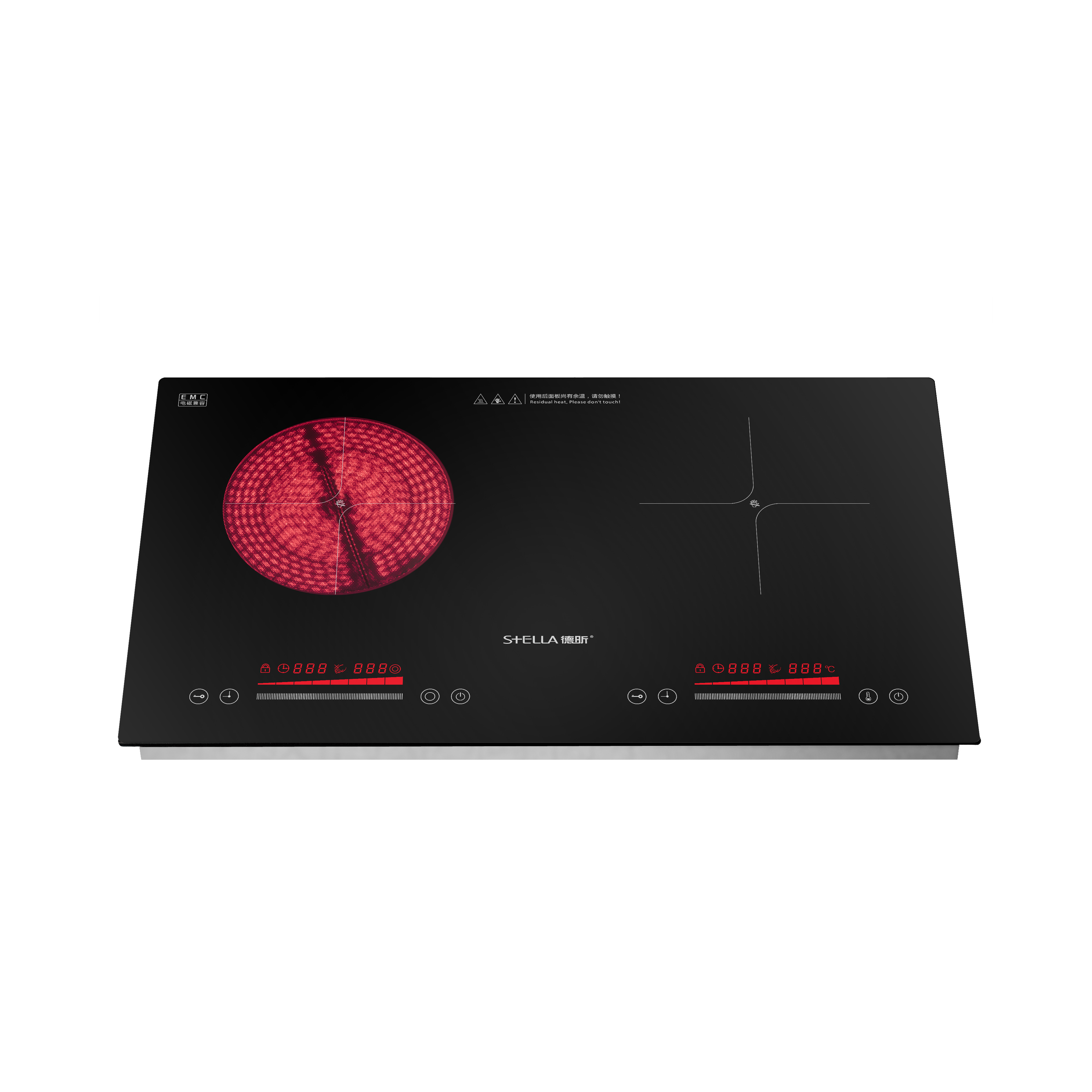 TS-34CR05B Induction and Ceramic cooker